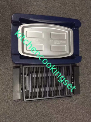 분리가능한 석쇠 판, 조정가능한 온도 조종을 가진 안전한 전기 요리 석쇠